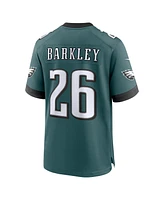 Nike Men's Saquon Barkley Midnight Green Philadelphia Eagles Game Player Jersey