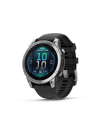 fenix E, 47mm, Outdoor & Fitness Gps Smartwatch, Stainless Steel/Black, Na