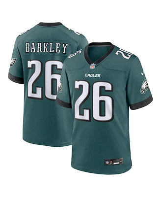 Nike Men's Saquon Barkley Midnight Green Philadelphia Eagles Game Player Jersey