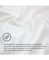 Night Plant Silk Luxury Pillowcase