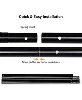 Yescom 7x10Ft Backdrop Support Stand Kit Non-woven Backdrop Green Photography Video