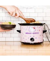 Uncanny Brands Hello Kitty 2qt Slow Cooker - Cook With Your Favorite Kitty Character