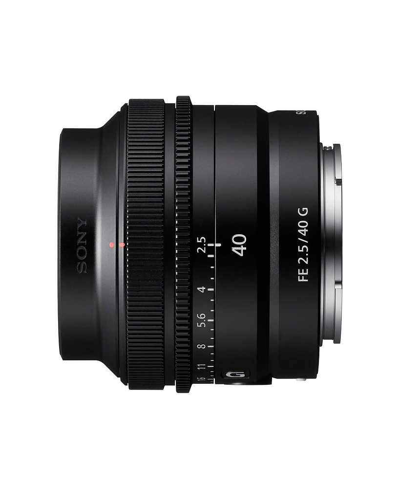 Sony SEL40F25G Fe 40mm f/2.5 G Full-Frame Ultra-Compact G Lens