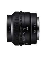 Sony SEL40F25G Fe 40mm f/2.5 G Full-Frame Ultra-Compact G Lens