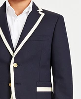 Brooks Brothers Big Boys Classic Stretch Suit Jacket