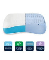 ProSleep Side and Back Sleeper Gel-Infused Memory Foam Pillow, Jumbo