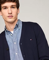 Tommy Hilfiger Men's Long-Sleeve Cotton Cashmere Cardigan