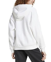 adidas Women's Holiday Graphic 3-Stripes Oversized Hoodie