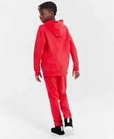 Calvin Klein Big Boys Logo Leg Soft Fleece Jogger