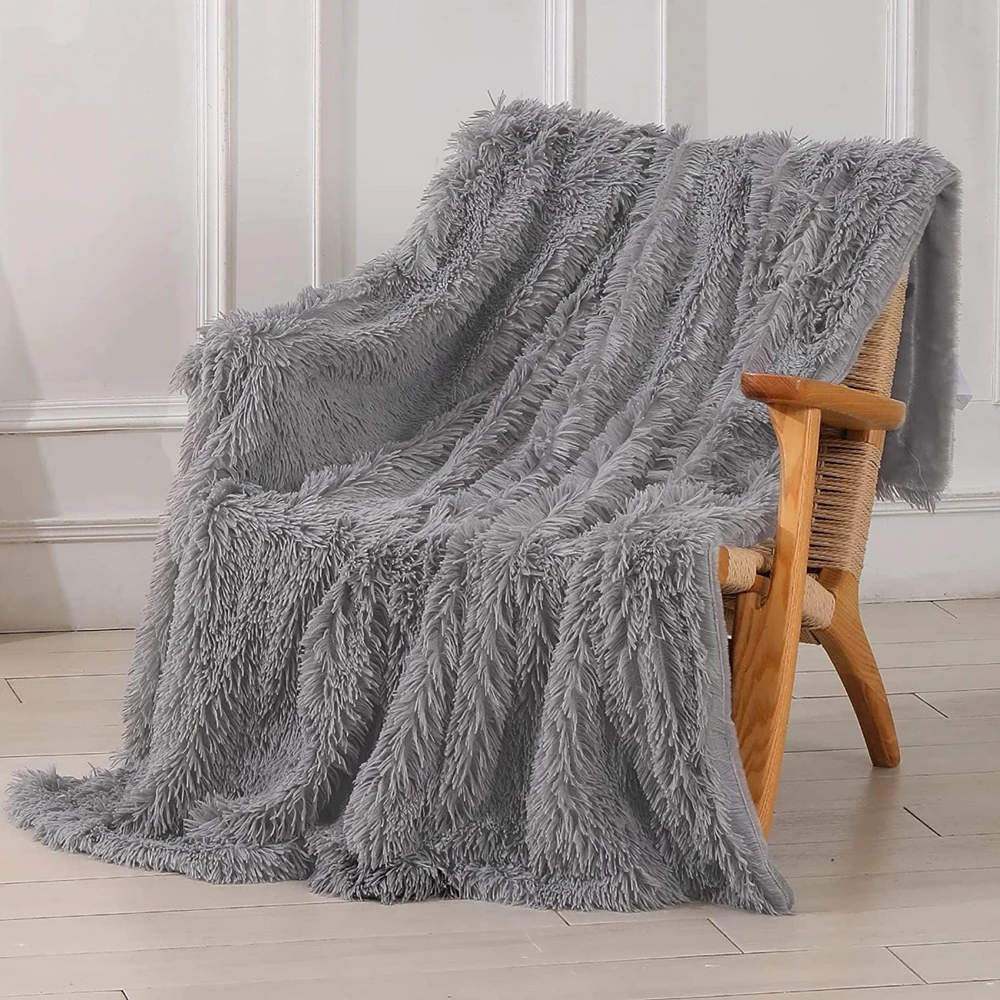 Kate Aurora Oversized Soft & Plush Throw, 50" x 70"