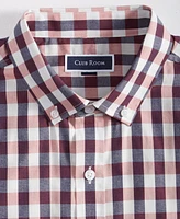 Club Room Men's Gin Regular-Fit Plaid Button-Down Shirt, Created for Macy's