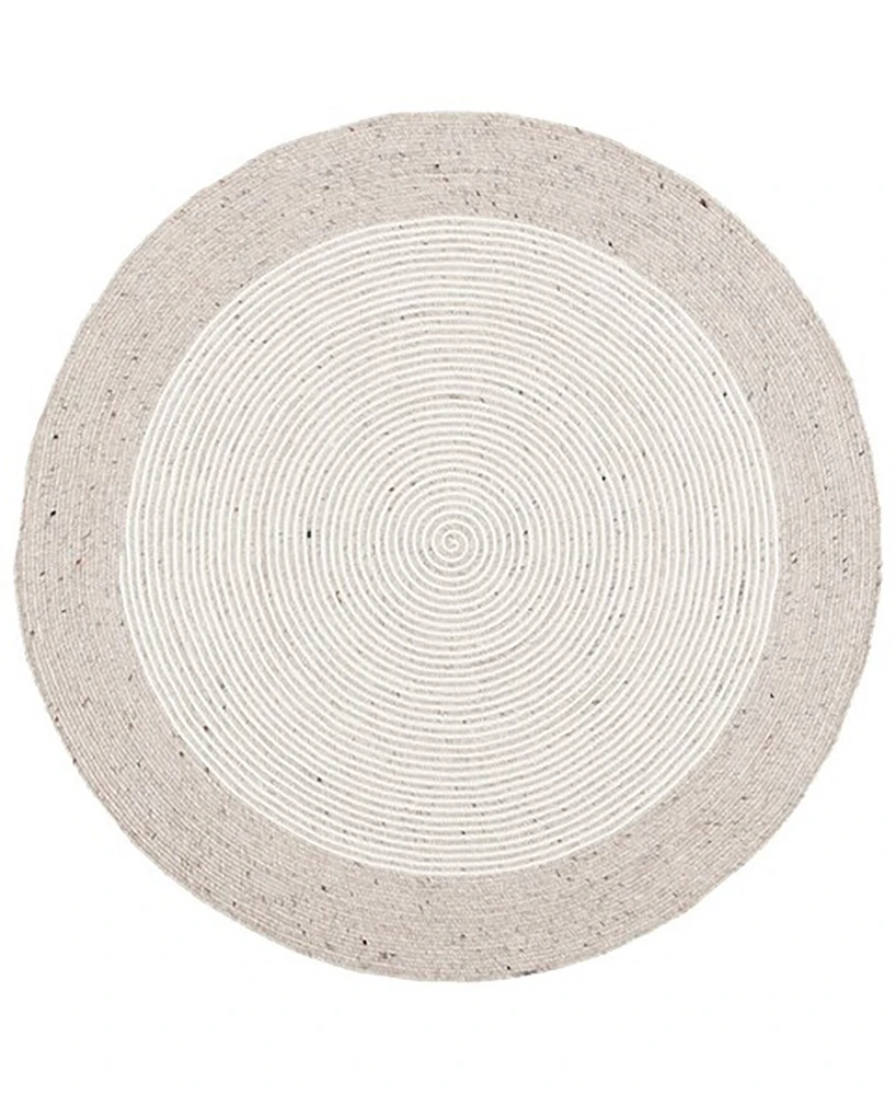 Safavieh Braided BRD904A 5'x5' Round Area Rug