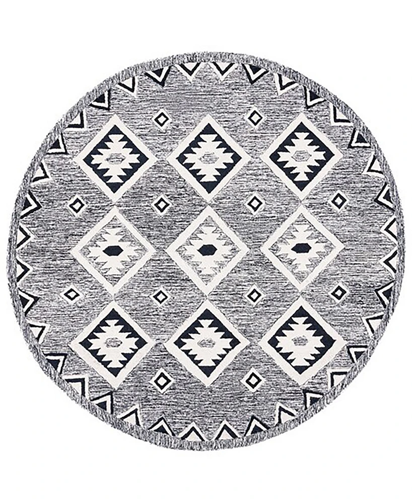 Safavieh Glenwood APN814Z 7'x7' Round Area Rug