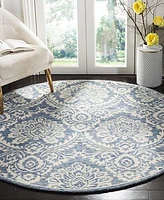 Safavieh Blossom I BLM106M 6'x6' Round Area Rug