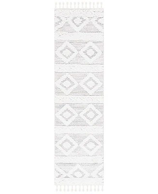 Safavieh Moroccan Tassel Shag MTS640A 2'3"x6' Runner Area Rug