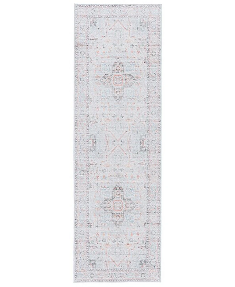 Safavieh Tucson Washable TSN913F 2'6"x8' Runner Area Rug