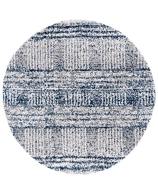 Safavieh Jericho Shag JER100N 6'7"x6'7" Round Area Rug