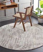 Safavieh Glamour Ii GLM606T 6'x6' Round Area Rug