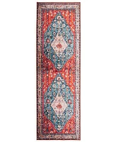 Safavieh Tucson Washable TSN104B 2'6"x18' Runner Area Rug