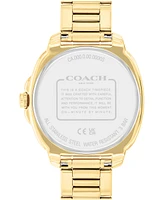 Coach Women's Kitt Gold-Tone Stainless Steel Bracelet Watch 38mm