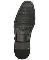 Karl Lagerfeld Paris Men's Double Buckle Monk Strap Wingtip Dress Shoes