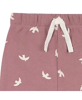 Gerber Toddler Girls Birds Sweatshirt & Active Pant Set, 2-Piece