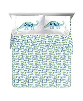 Sunny Side Up Dino Roar Twin Sheet Set