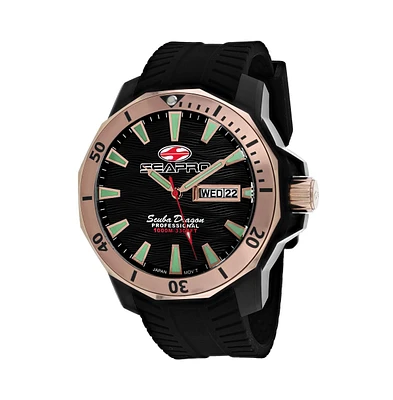 Seapro Men's Scuba Dragon Diver Limited Edition 1000 Meters Dial Watch