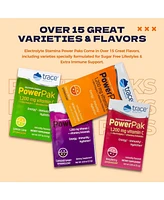 Trace Minerals Power Pak Electrolyte Powder Packets | 1200 mg Vitamin C, Zinc, Magnesium | Boost Immunity