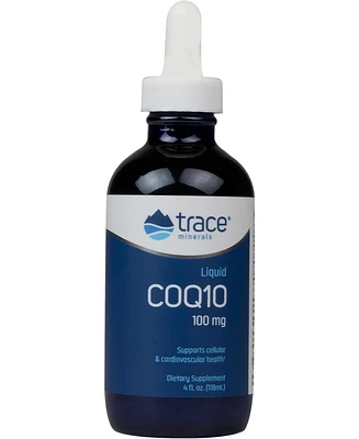 Trace Minerals Liquid CoQ10-100 mg | Supports Normal Immune and Cellular Energy Function | Gluten Free, Non