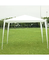Sugift 10 x 10 Feet Outdoor Wedding Canopy Tent for Backyard