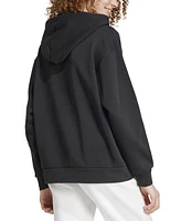 adidas Women's Holiday Graphic 3-Stripes Oversized Hoodie