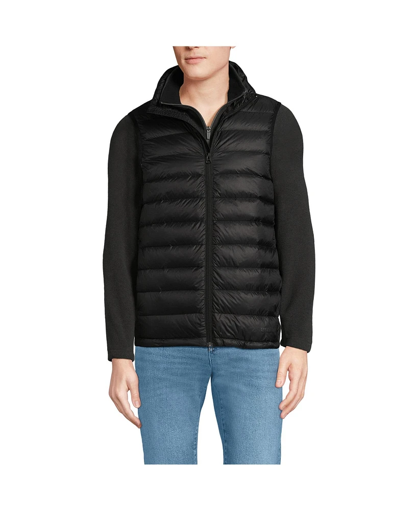 Lands' End Men's Wanderweight Packable Down Vest