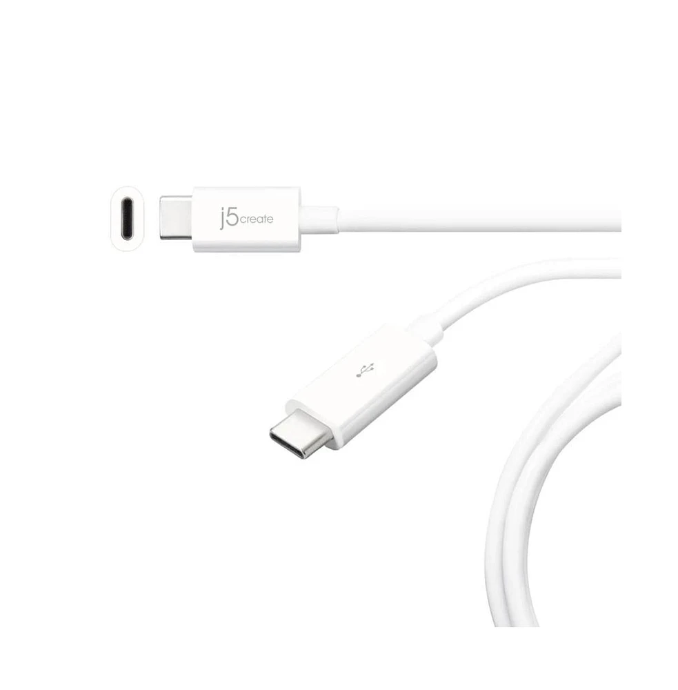 j5create JUCX04 Usb 2.0 Type-c to Type-c Cable, 3ft