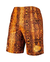 Men's New Era Orange Kansas City Chiefs Summer Pop Shorts