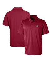 Cutter & Buck Garnet Florida State Seminoles Primary Team Logo Prospect Textured Stretch Polo