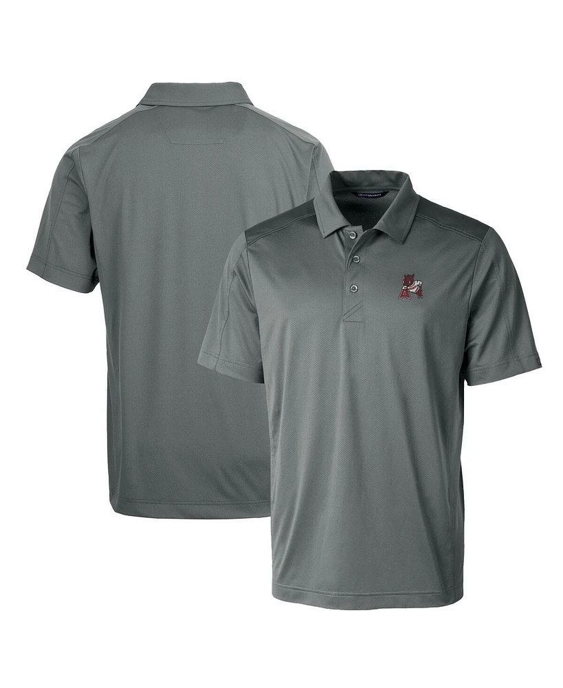 Cutter & Buck Arkansas Razorbacks Primary Team Logo Prospect Textured Stretch Polo