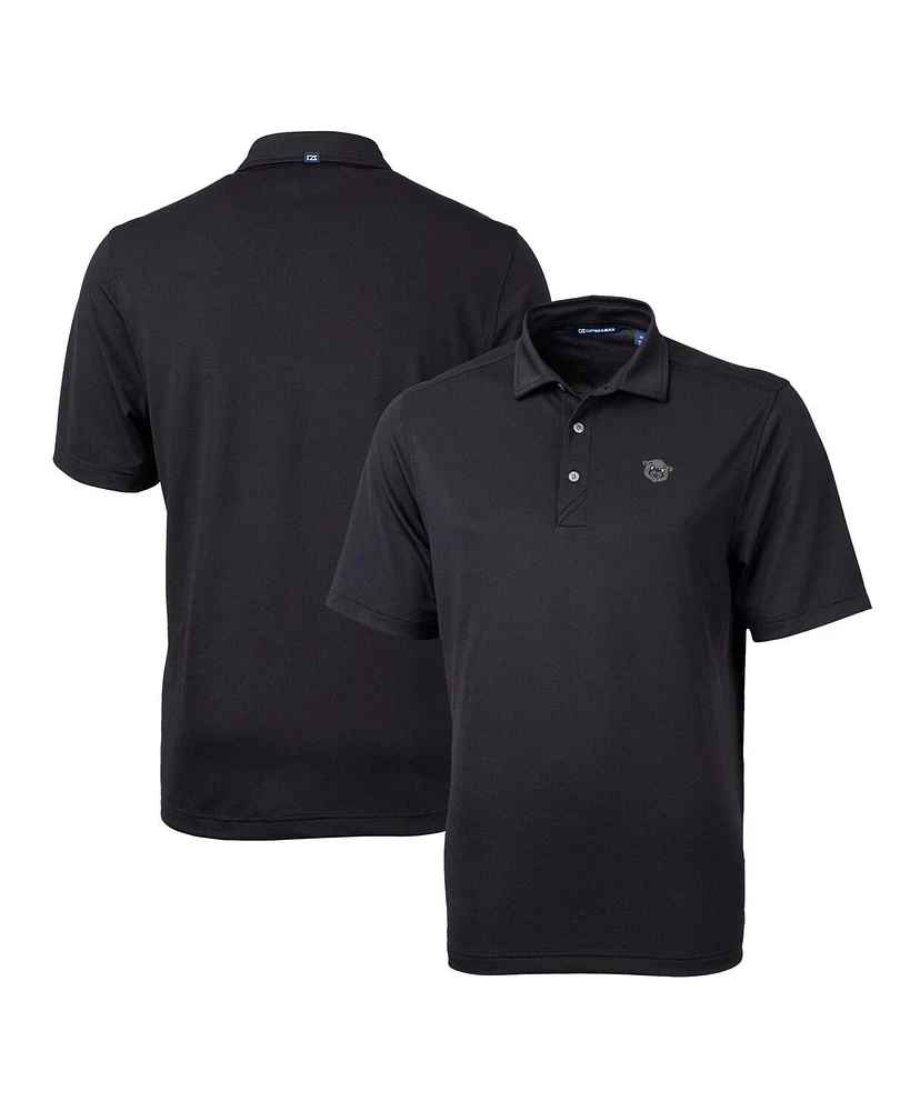 Cutter & Buck Men's Black Cincinnati Bearcats Team Logo Virtue Eco Pique Polo