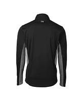 Cutter & Buck Men's Black Georgia Bulldogs Alumni Logo Navigate Softshell Full-Zip Jacket