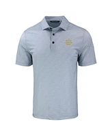 Cutter & Buck Men's Notre Dame Fighting Irish Play Like A Champion Today Pike Eco Pebble Print Stretch Polo