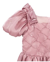 Rare Editions Toddler & Little Girls Shimmer Organza Social Dress