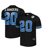 Mitchell & Ness Men's Barry Sanders Detroit Lions Retired Player Name Number Mesh Top