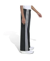 adidas Big Girls Elastic Waistband Wide Leg Tricot Pant