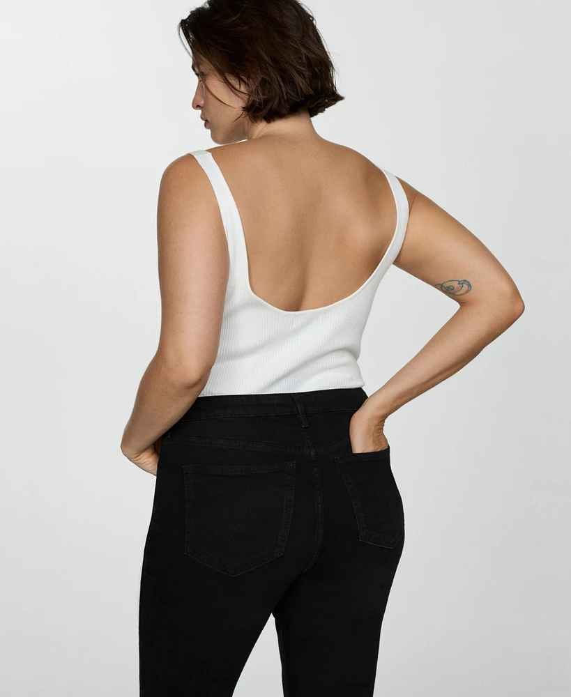 Mango Women's High-Rise Skinny Jeans