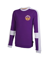 Stadium Essentials Men's and Women's Purple Los Angeles Sparks Half Time Long Sleeve T-Shirt