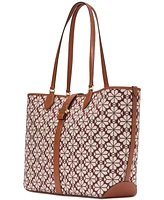 kate Spade new york Flower Jacquard Open Tote Bag