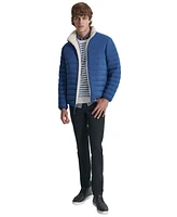 Dkny Men's Quilted Fleece-Lined Full-Zip Puffer Jacket