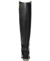 Michael Michael Kors Women's June Leather Knee High Riding Boots