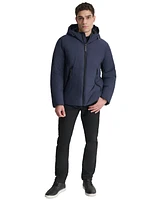 Dkny Men's Hooded Full-Zip Jacket