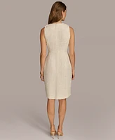 Donna Karan New York Women's Tweed Sheath Dress